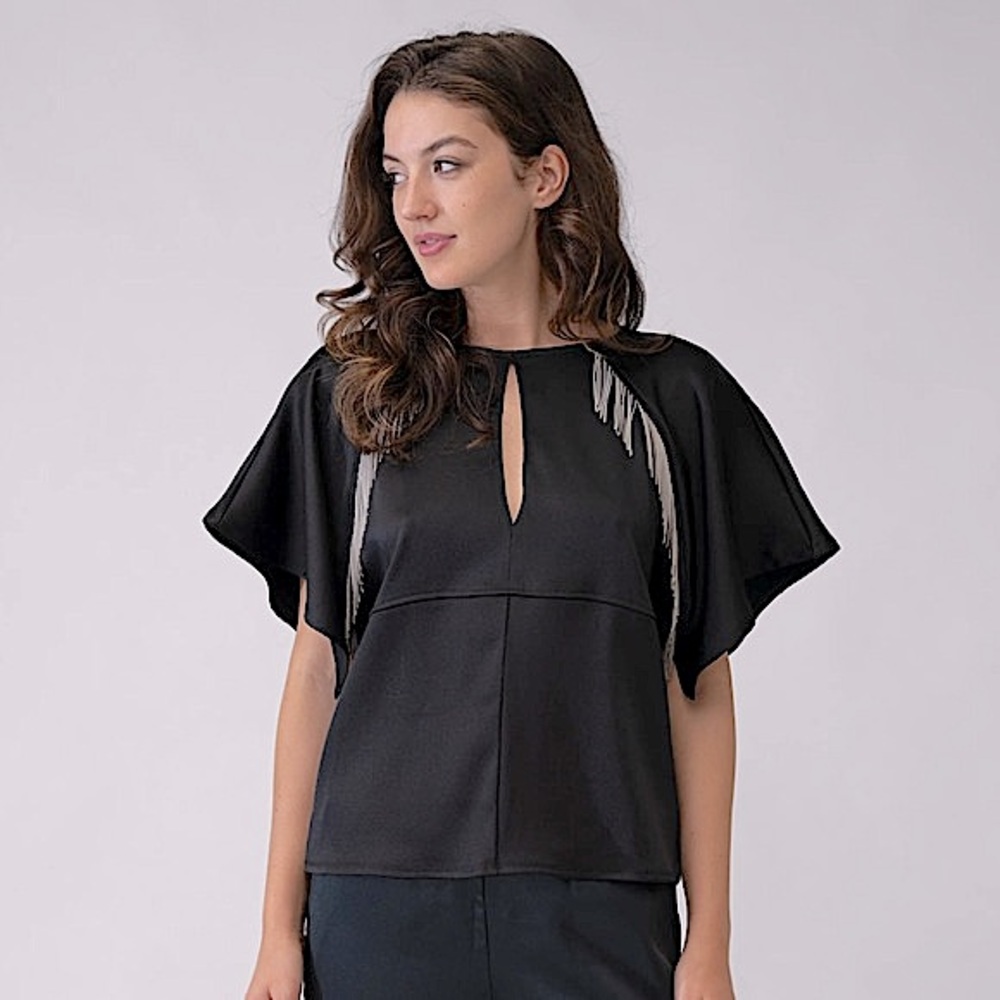 Adrienne Landau Turmaline Blouse size: M